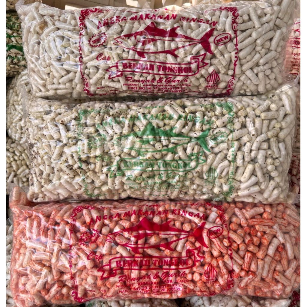 

Kerupuk Tongkol 1 kg/bal