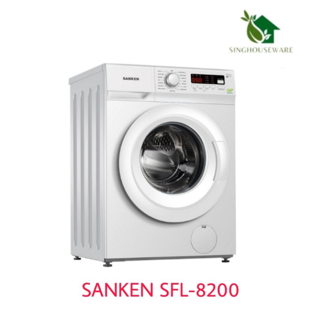 Sanken Mesin Cuci 1 Tabung Bukaan Depan 7Kg SFL-8200