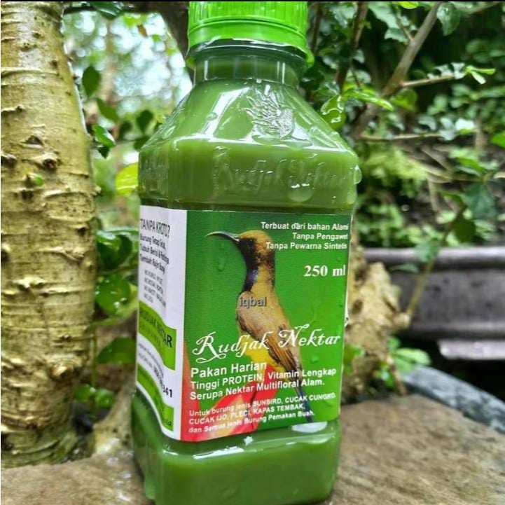 Rudjak nektar | rujak nektar 250ml nektar pakan harian kolibri ninja dan sogon