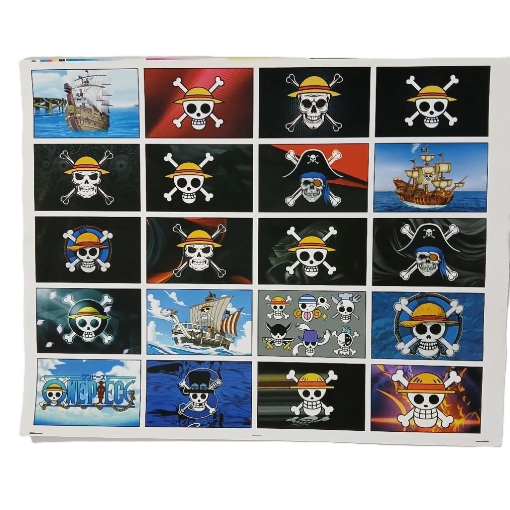 

stiker one piece lembaran isi 20