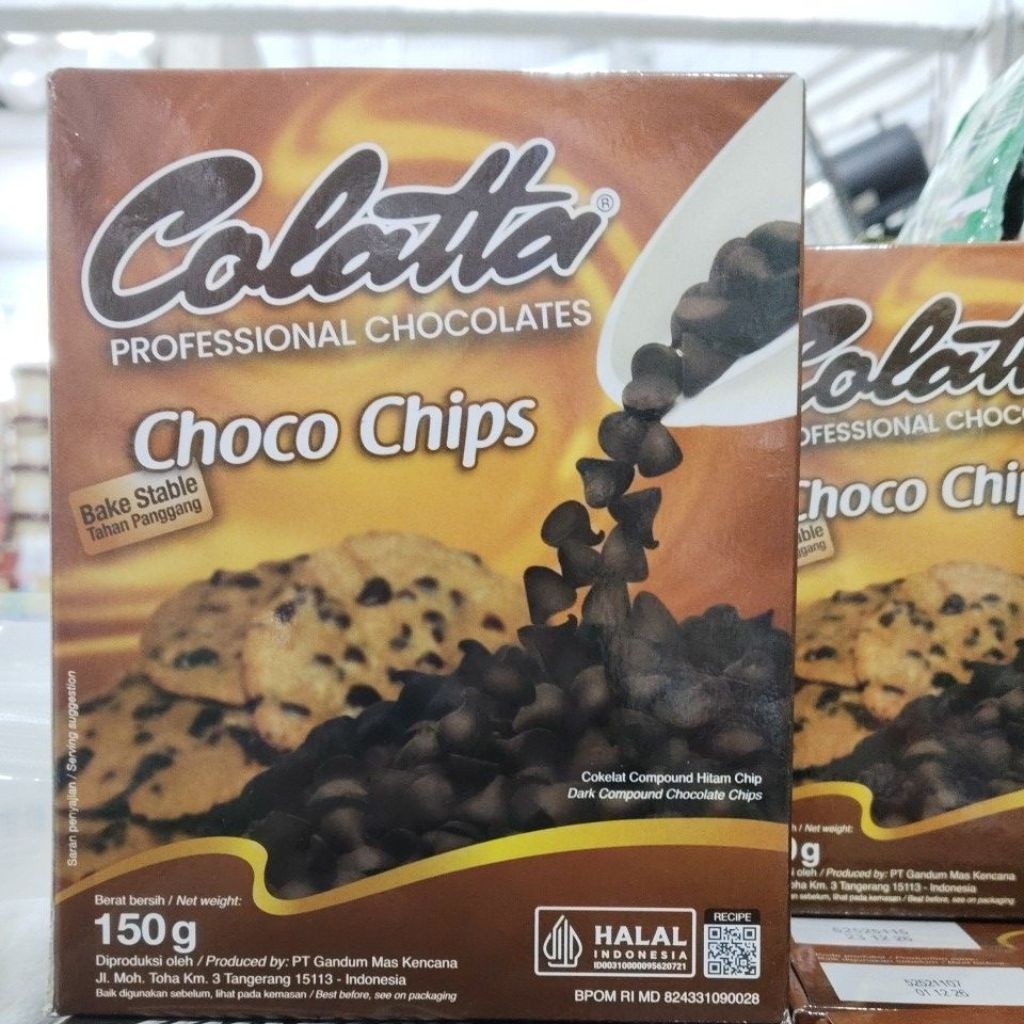 

Colatta chocochip kemasan 150gr
