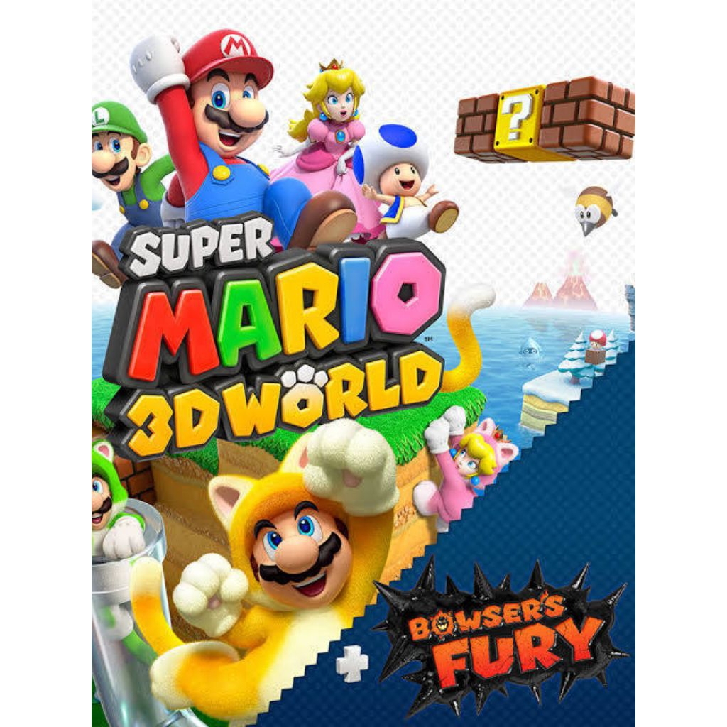 game digital mario 3D world + bowser fury