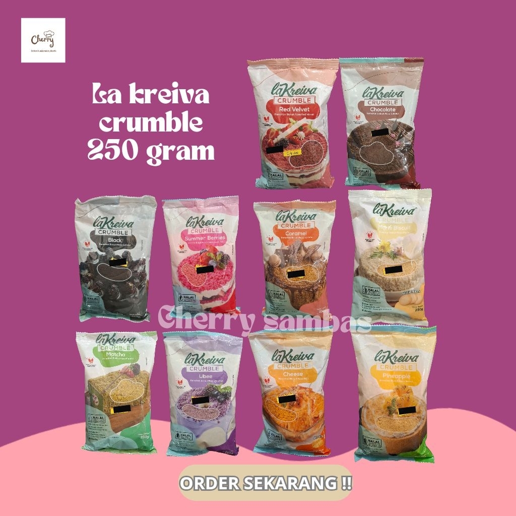 

la kreiva crumble 250 gram