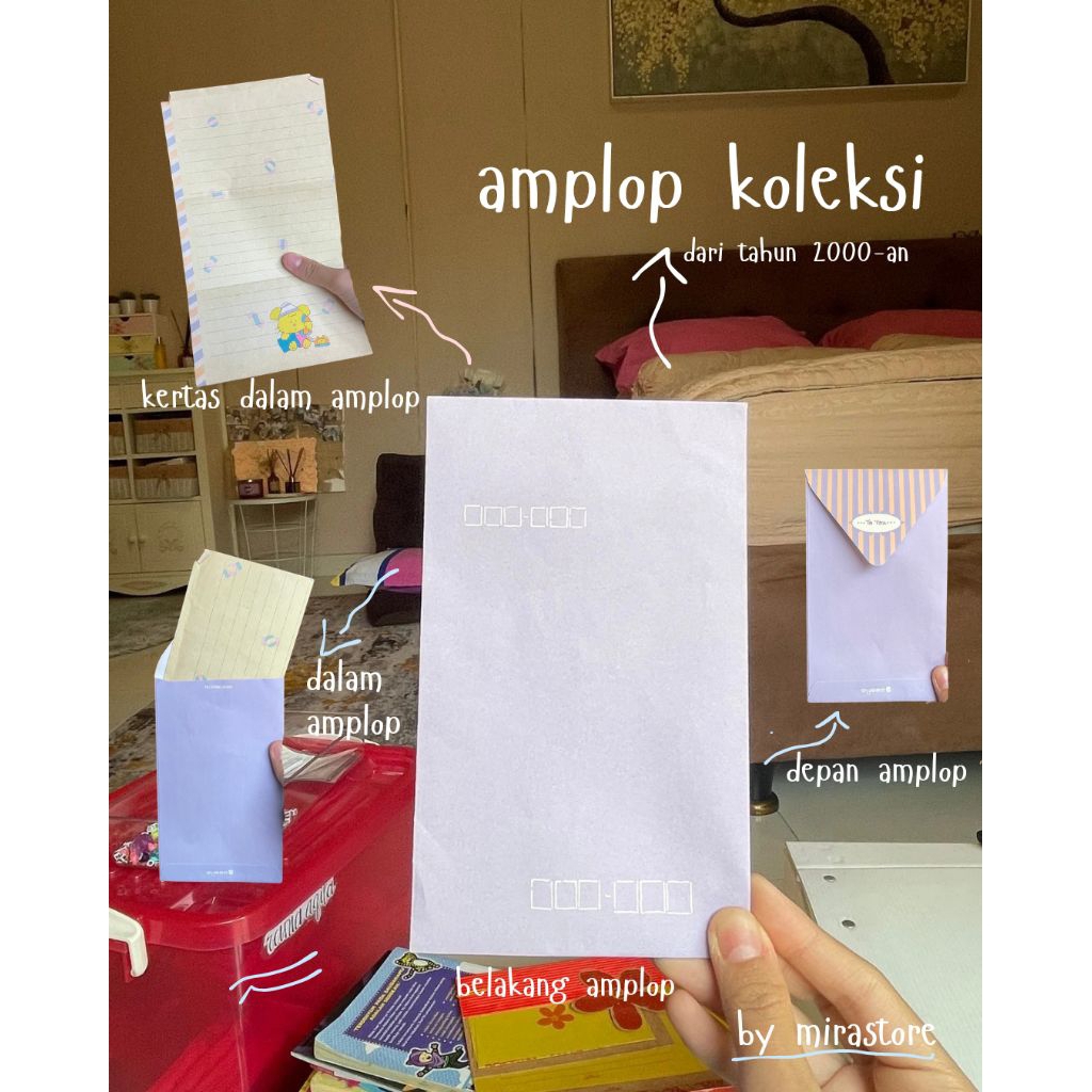 

amplop koleksi 2000an | amplop surat bagus aesthetic | amplop surat ala korea | kartu ucapan ulang tahun