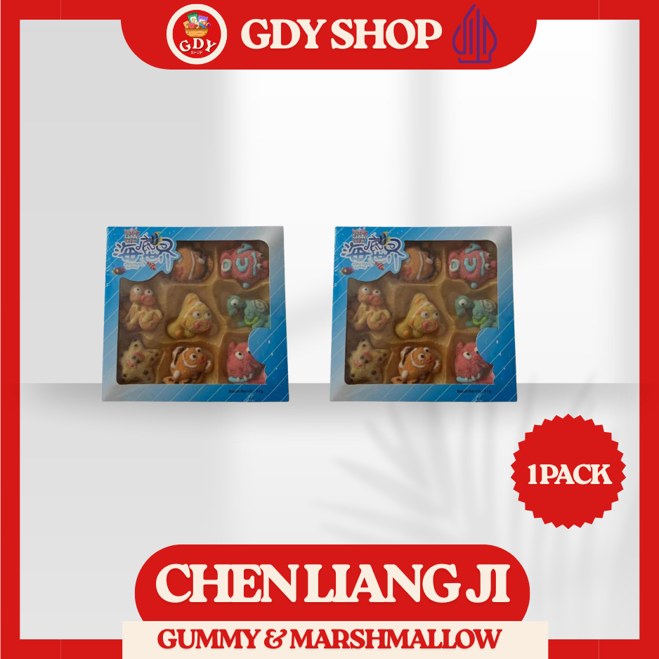 

Chen Liang Ji Gummy & Marshmallow | Ocean Gummy | Pink Gummy | Fruit Marshmallow | Ocean Marshmallow | Marshmallow Kucing | Jelly
