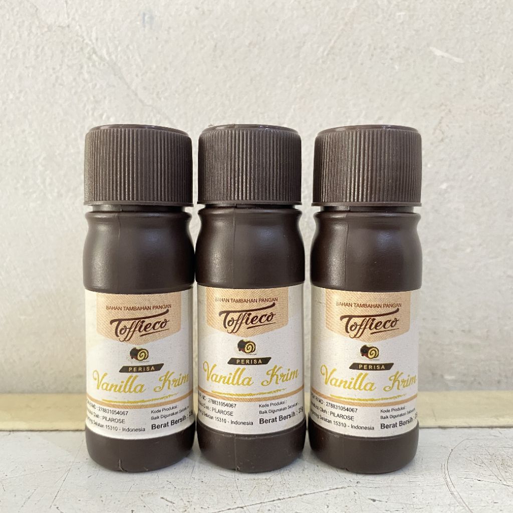 

Toffieco perisa VANILLA KRIM 25ml | perisa vanilla krim