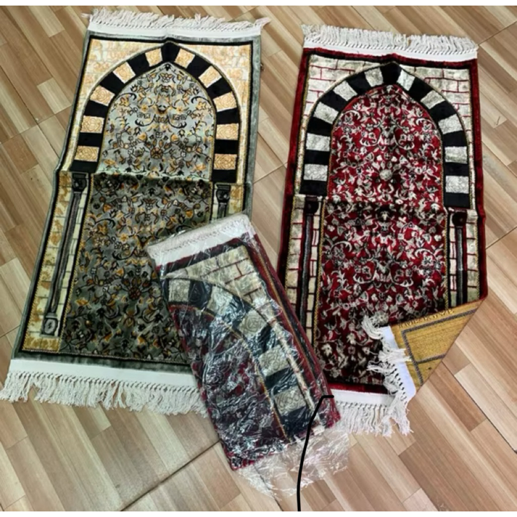 Sajadah Rawdah Ukuran Medium isi 100pcs (HİJAU RAWDAH )