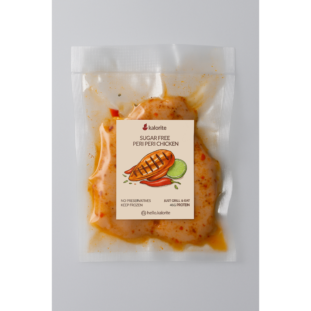 

Peri-Peri Chicken – Dada Ayam Fillet Bumbu Peri-Peri Pedas Gurih | High Protein | Kalorite