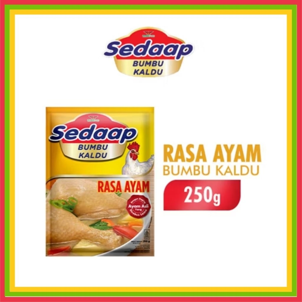 

Sedaap kaldu ayam 250 gram. Kaldu Bumbu Ayam Sedap 250 gram