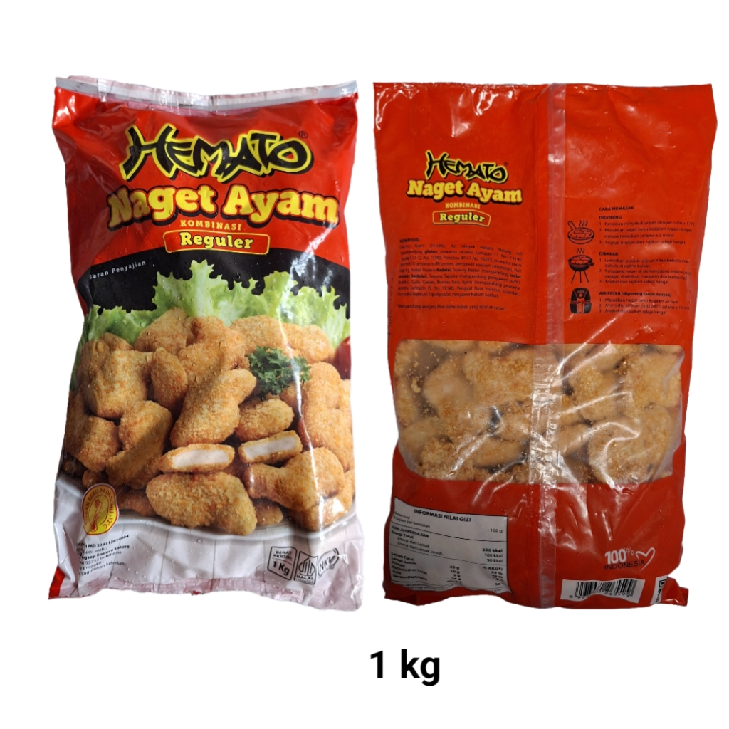 

Nugget Ayam Hemato 1 kg