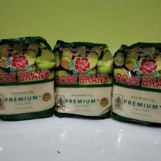 

Rose brand Gula pasir Hijau 5Kg