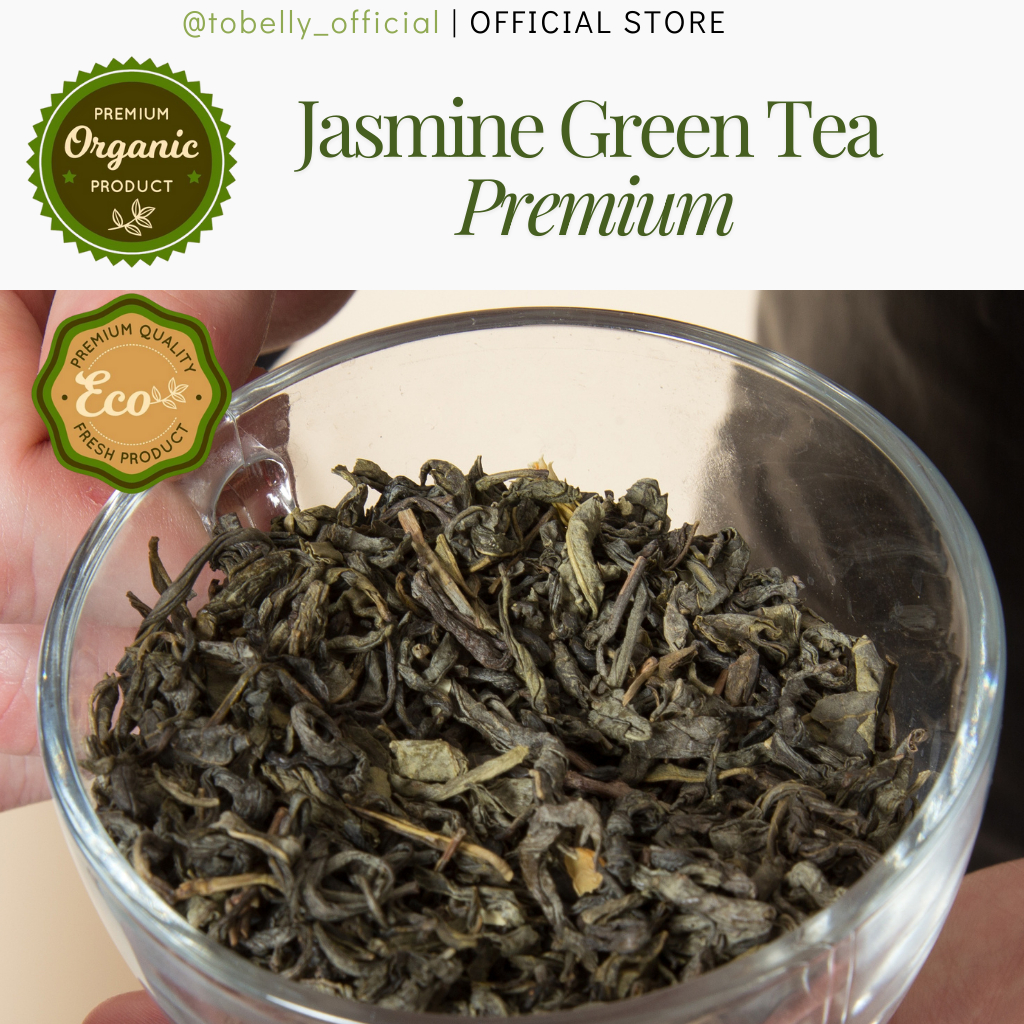 

Tobelly Premium Jasmine Green Tea / Black Tea 100 gr / Teh Hijau Greentea/ Hitam Melati 100 gr