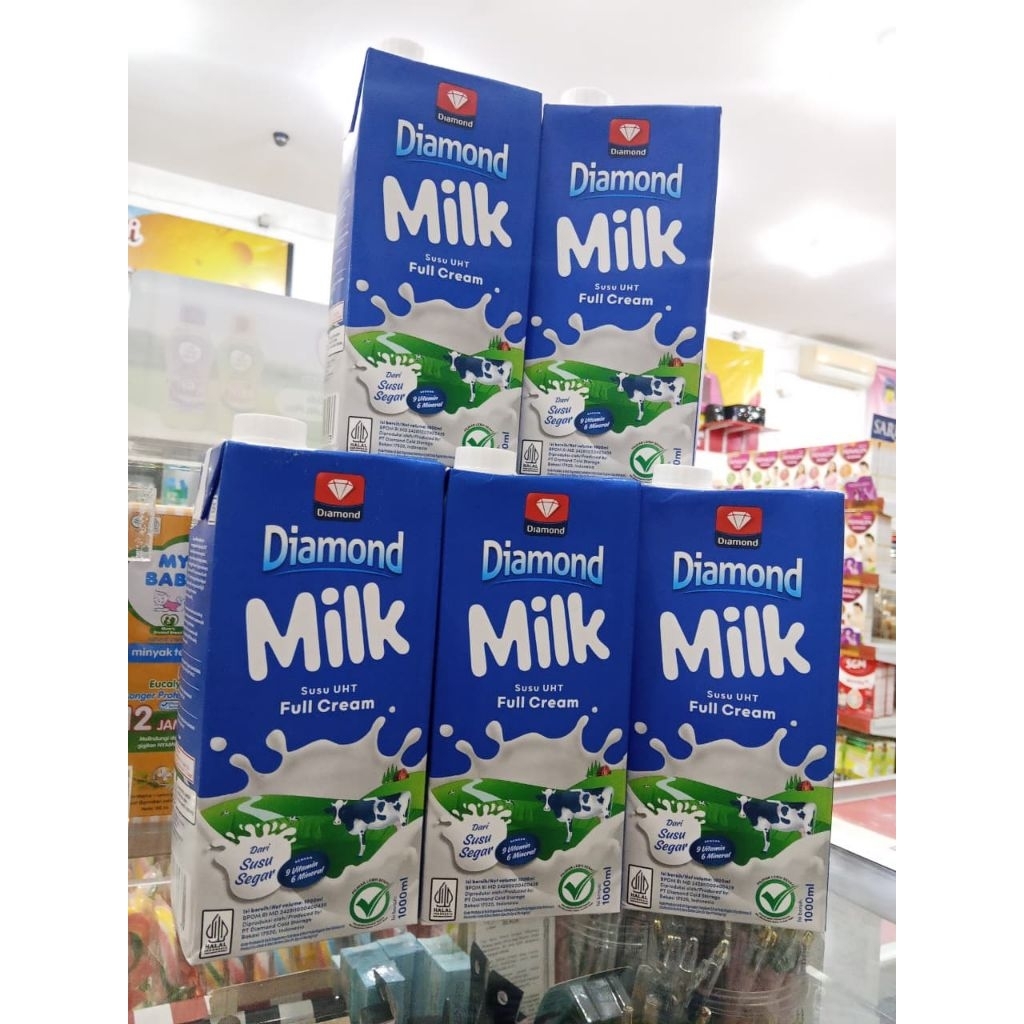 

DIAMOND SUSU UHT FULL CREAM 1000ml