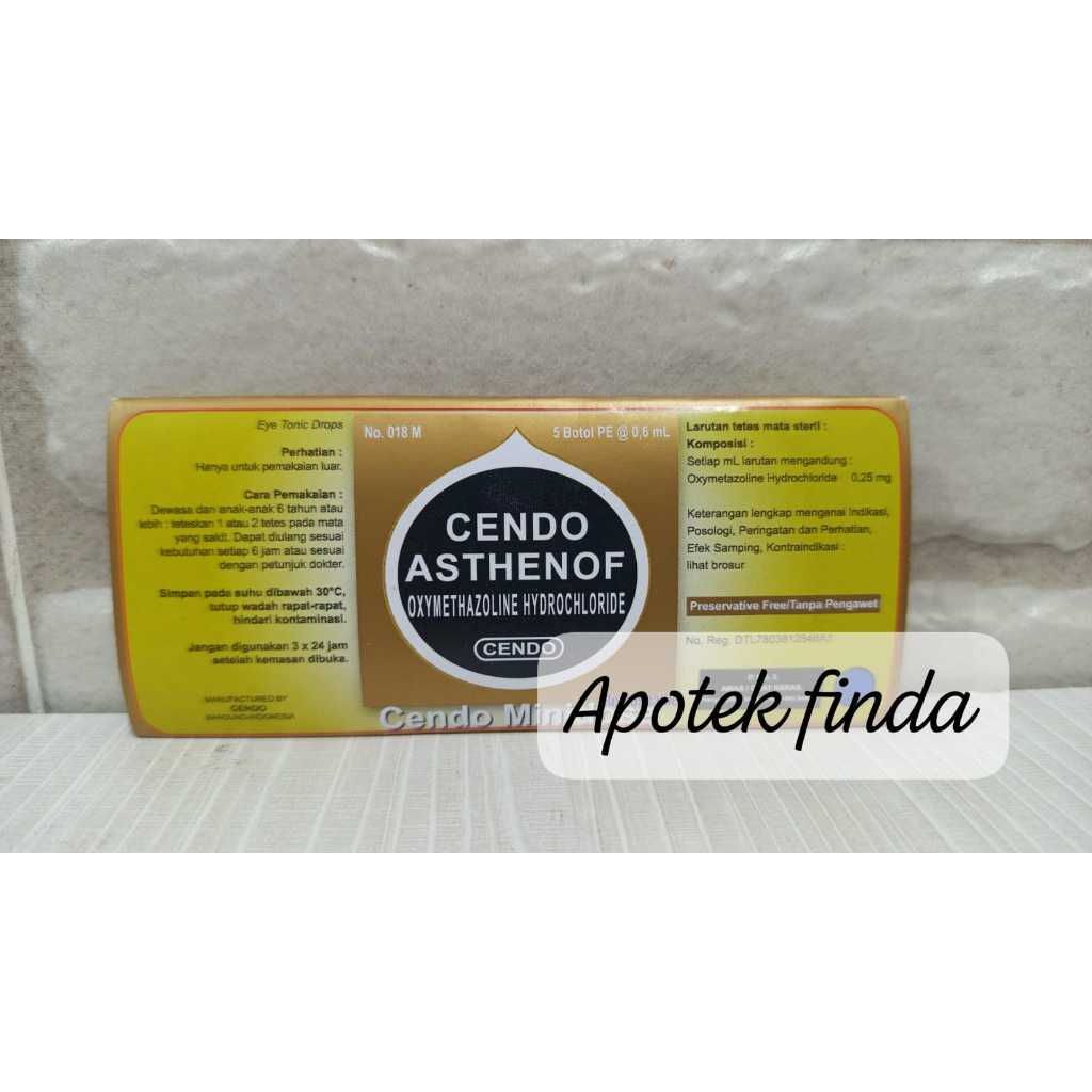 CENDO ASTHENOF TETES MATA MINIDOSE