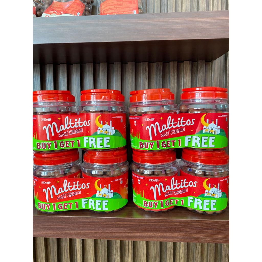 

Maltitos Delfi Buy 1 get 1 total 600gr
