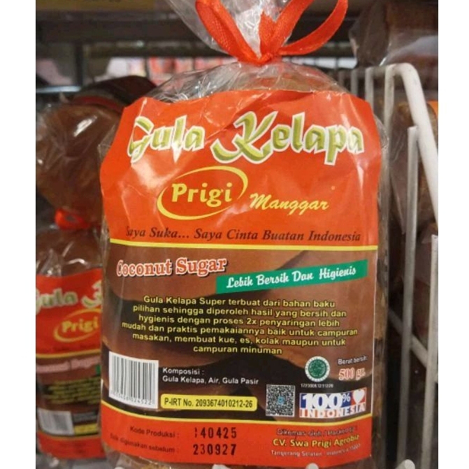 

Prigi Manggar Gula Kelapa 500 gr