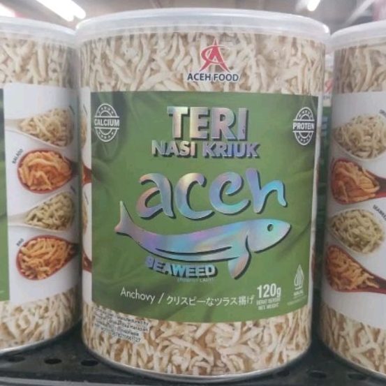 

Teri Nasi Kriuk Aceh Seaweed 120 gr