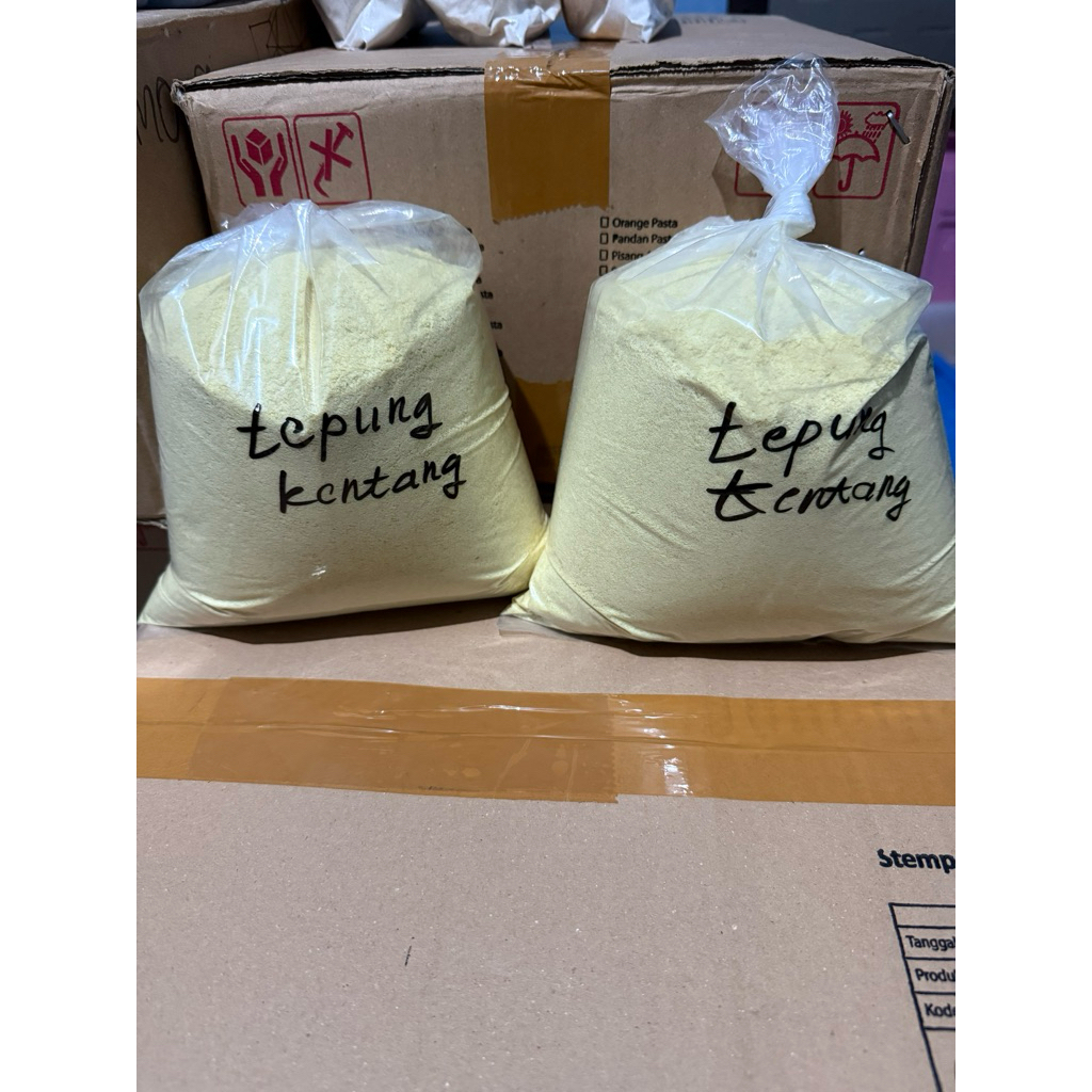 

Potato Flakes Emsland / Tepung Kentang Bubuk Powder Asli Jerman Repack 500Gram & 1Kg
