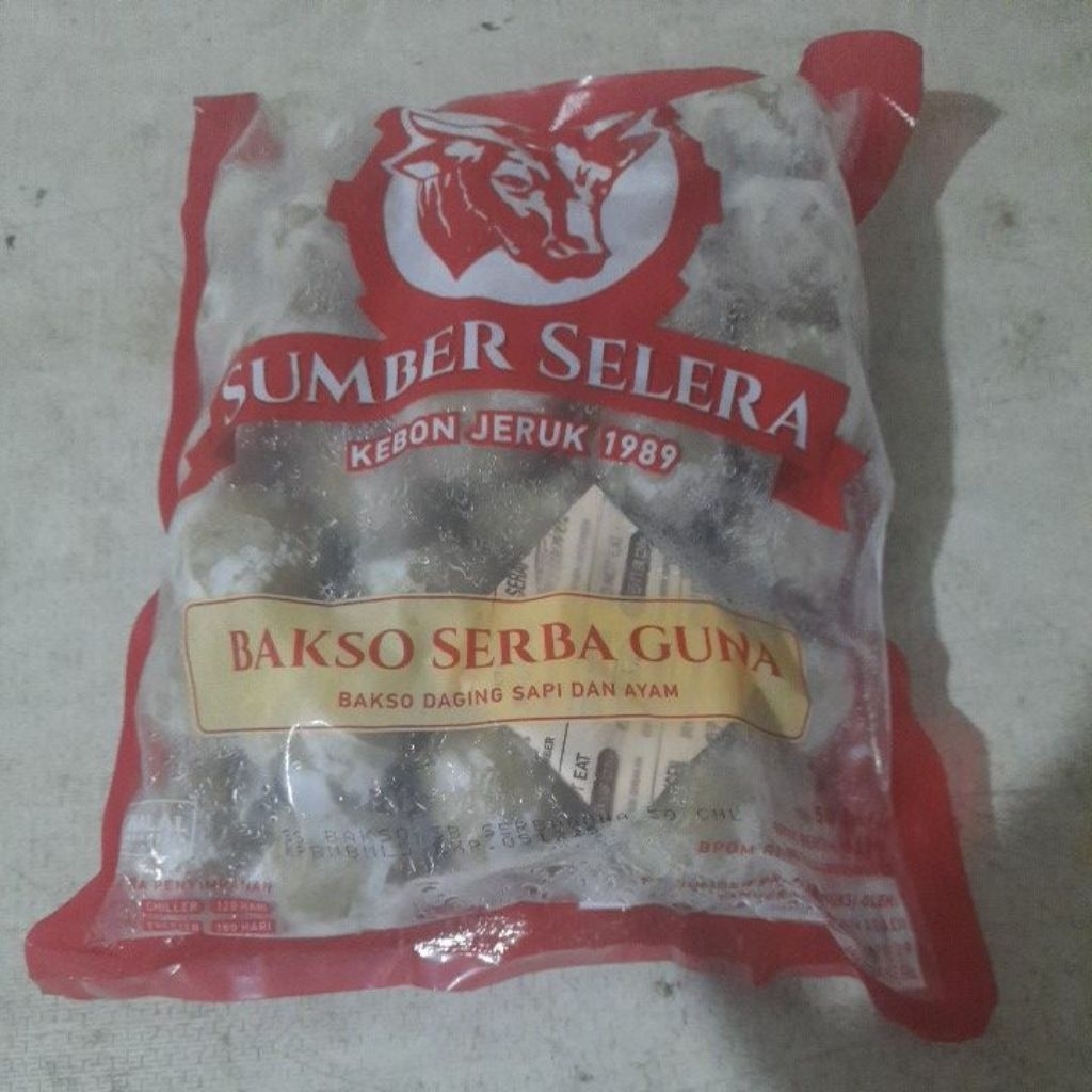 

Bakso SUMBER SELERA Serba Guna isi 50