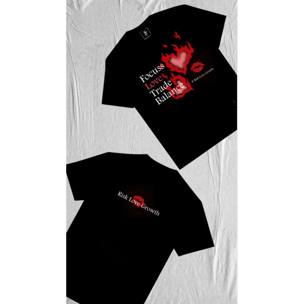 Boxy T-Shirt Oversize Unisex – Kaos Distro Streetwear Premium Cotton | Focus Love Trade Balance