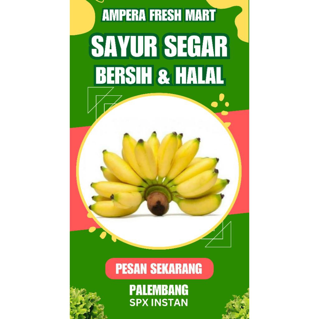 

PISANG PUTRI PER SISIR - INSTAN PALEMBANG