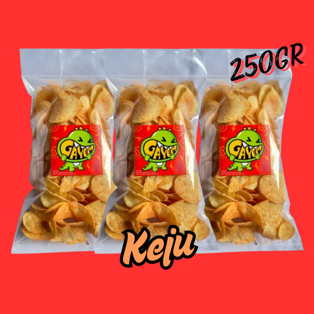 

Keripik Kentang Keju 250gr