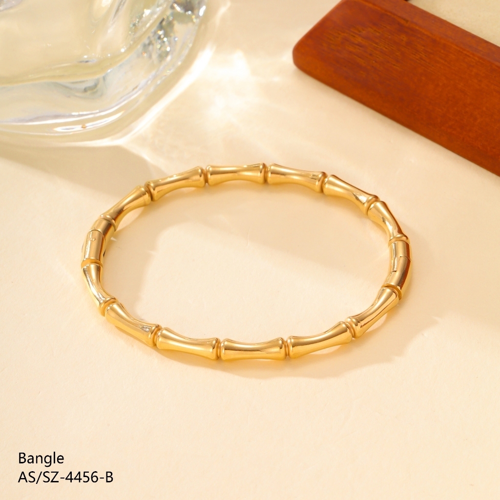 Gelang Titanium Anti Karat Perhiasan Wanita / Cantik Sekali gelang bangle wanita bangle tulang