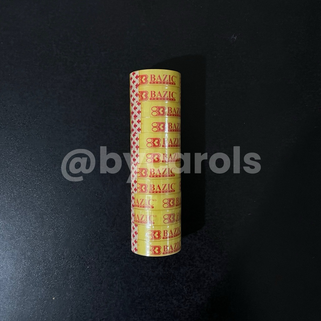 

CELLO TAPE ISOLASI SELOTIP PITA BAZIC 1/2 INCH x 3Y 12 PCS