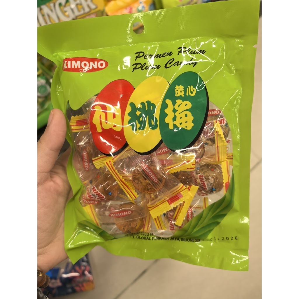 

KIMONO PLUM CANDY 160GR. PERMEN PLUM. SEMBOI CANDY. BONBON SEMBOY. PLUM CANDY