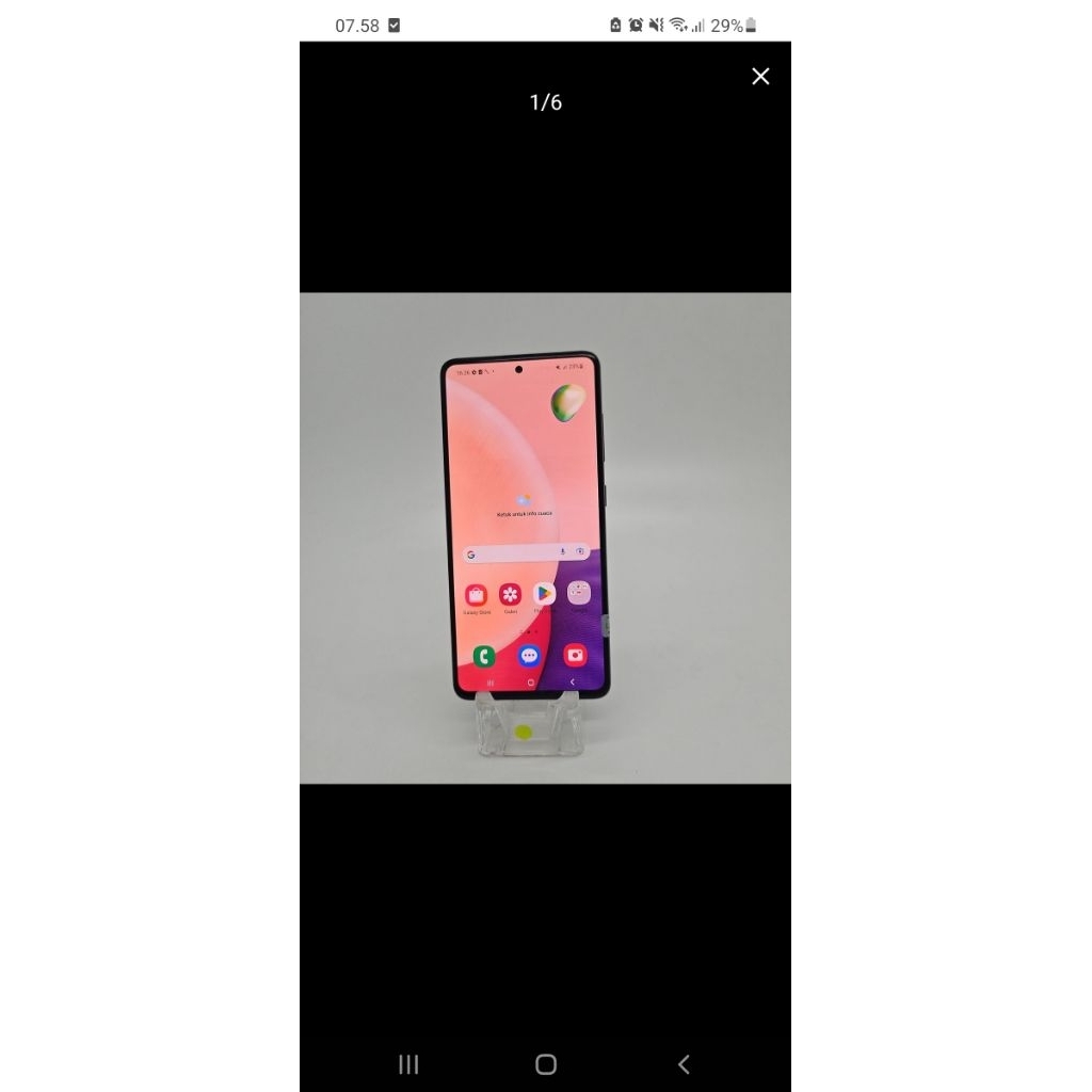 SAMSUNG A51 ram 8/128 super amoled kamera jernih layar jumbo 6.7 pengisian fas carging 25 mah tipe C