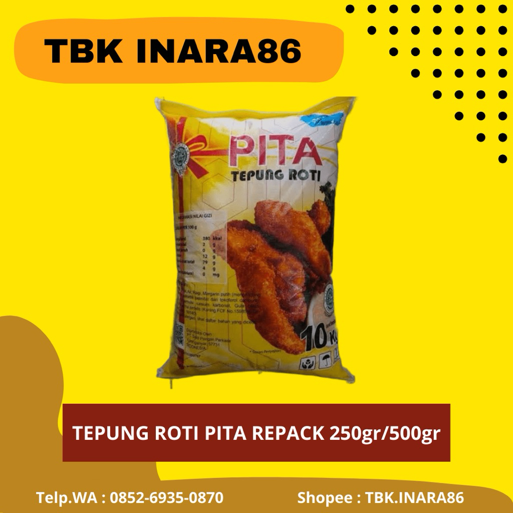 

[REPACK] Tepung Panir / Tepung Roti Pita – Renyah untuk Nugget & Fried Food Gorengan