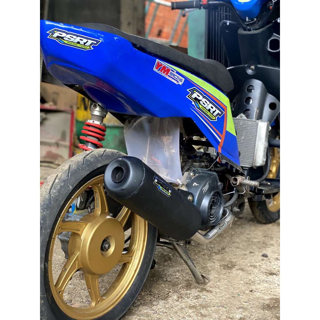 knalpot regulasi beat 115/116 psrt racing