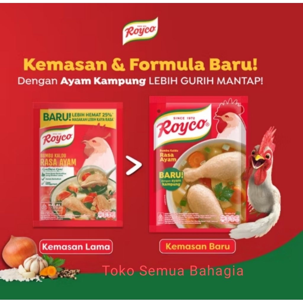 

ROYCO bumbu kaldu rasa ayam 94gram
