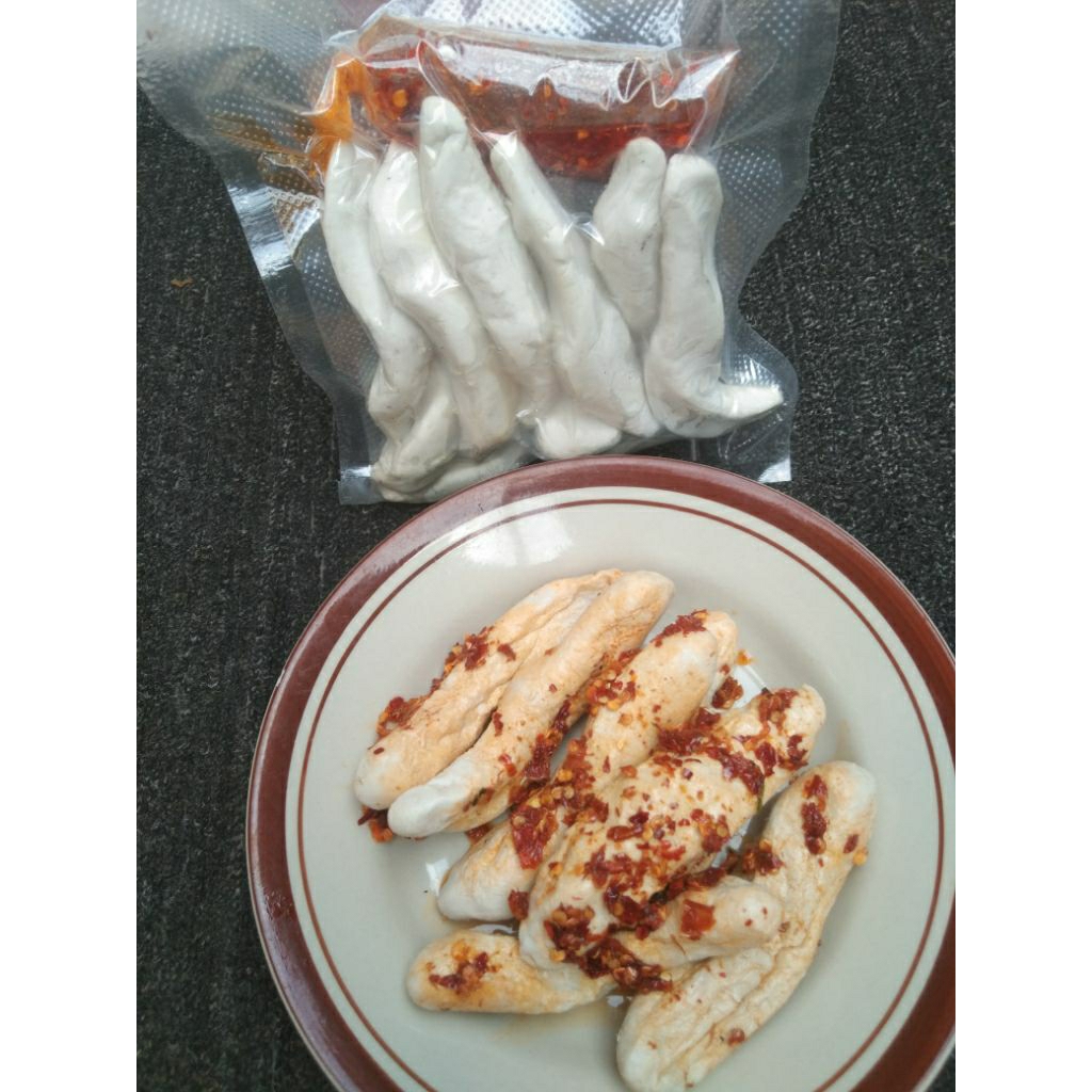 

Otak2 ikan fres isi 10 + bumbu chili oil /Otak2 ikan /chili oil