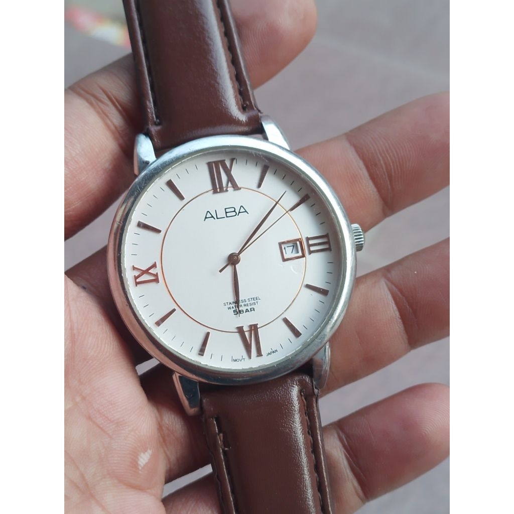 jam tangan ALBA original mens watch preloved/second/bekas
