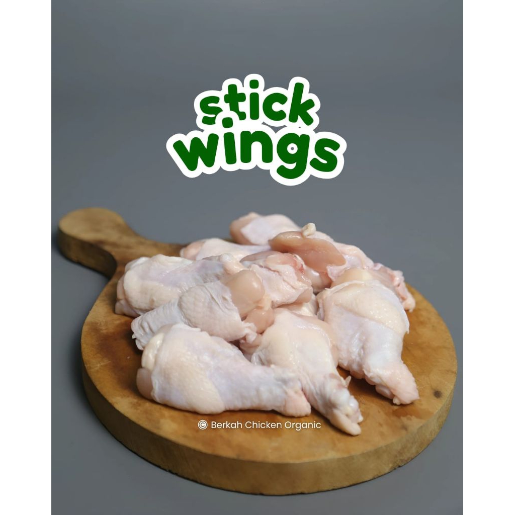 

Stick Wings Ayam Organik Berkah Chicken Berat 500gr