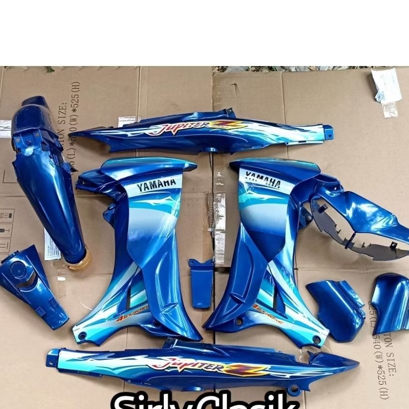 Jual Body Jupiter Z Lama 2005 Full Set Warna Biru Terbaru