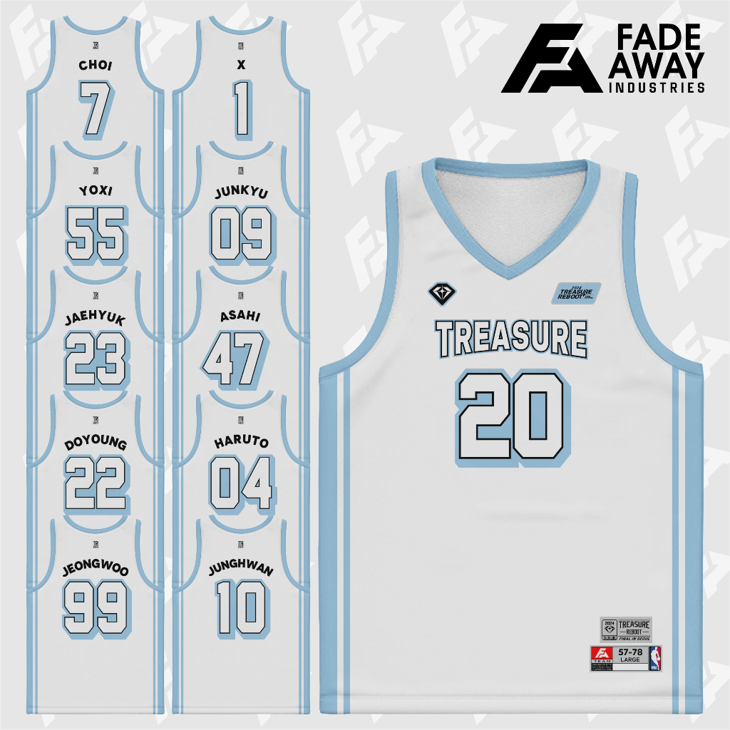 JERSEY BASKETBALL TREASURE #20 REBOOT FINAL IN SEOUL