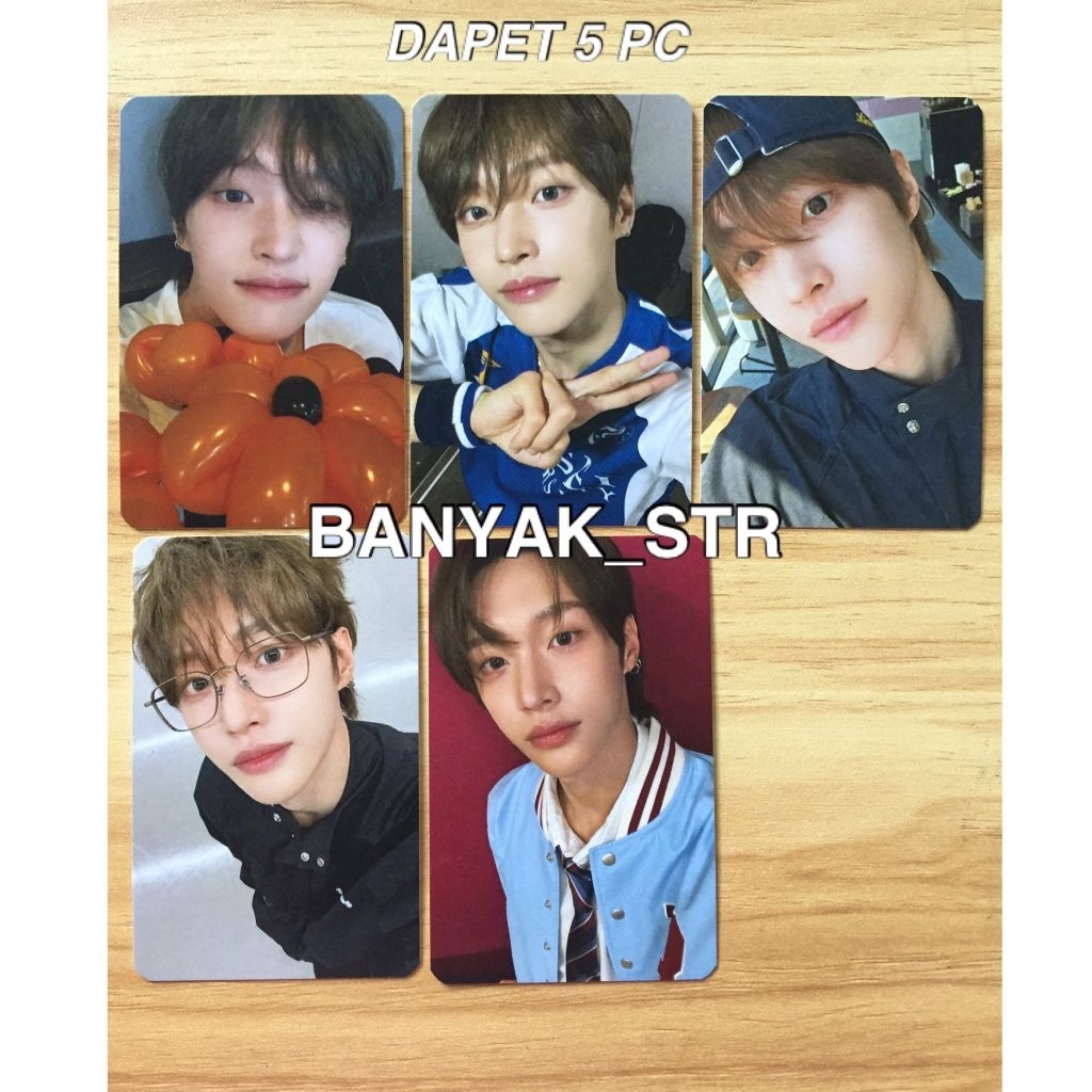 [DAPET 5 PC] 5 PHOTOCARD WONBIN RIIZE SELCA / 5 PC PARK WONBIN RIIZE SELCA