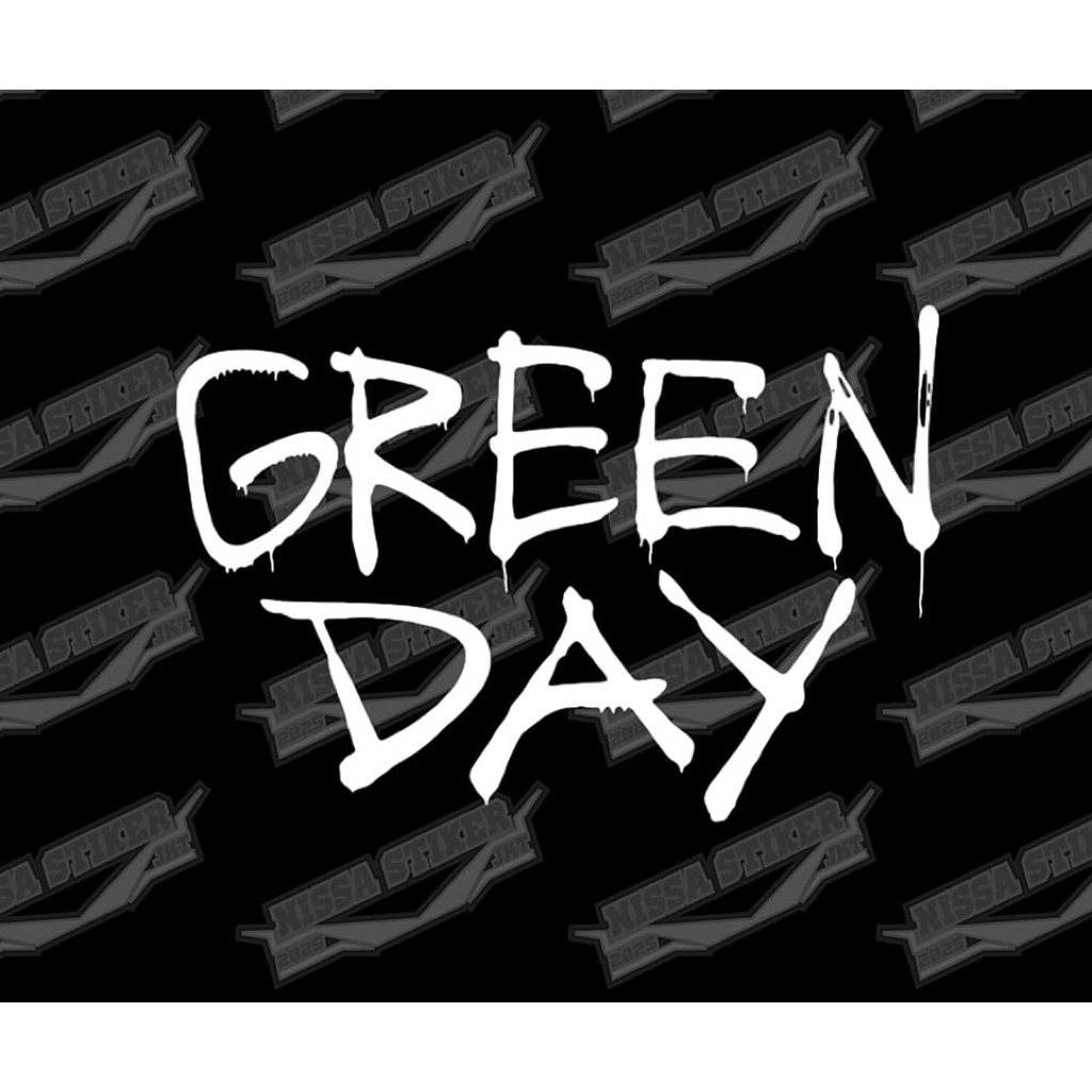 

Stiker cutting green day stiker murah berkualitas