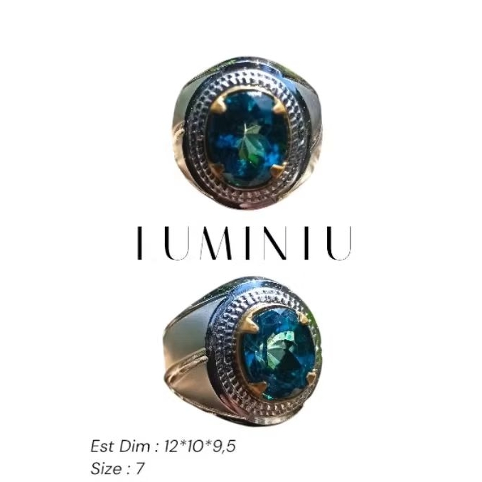 Cincin Blue Topas London