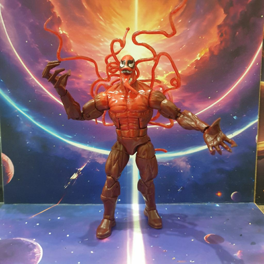 Marvel Legends TOXIN Head Red Venom Original Action Figure