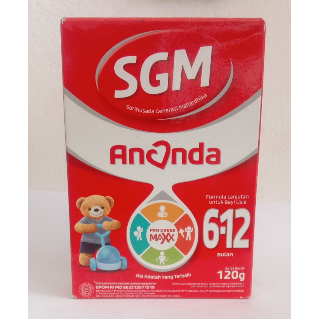 SGM ananda 6-12 bulan 120 gr susu pelengkap