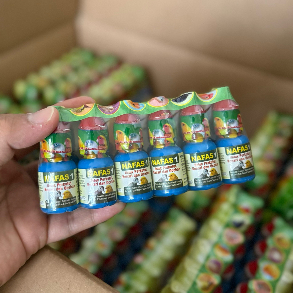 NAFAS 1 OBAT BURUNG BERKICAU KENARI PERKUTUT DAN OCEHAN