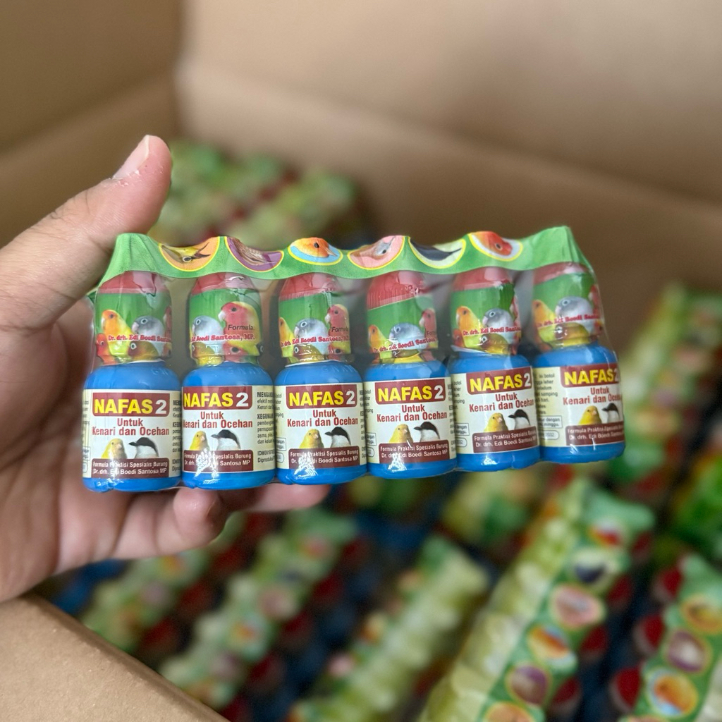 NAFAS 2 OBAT BURUNG BERKICAU KENARI DAN OCEHAN