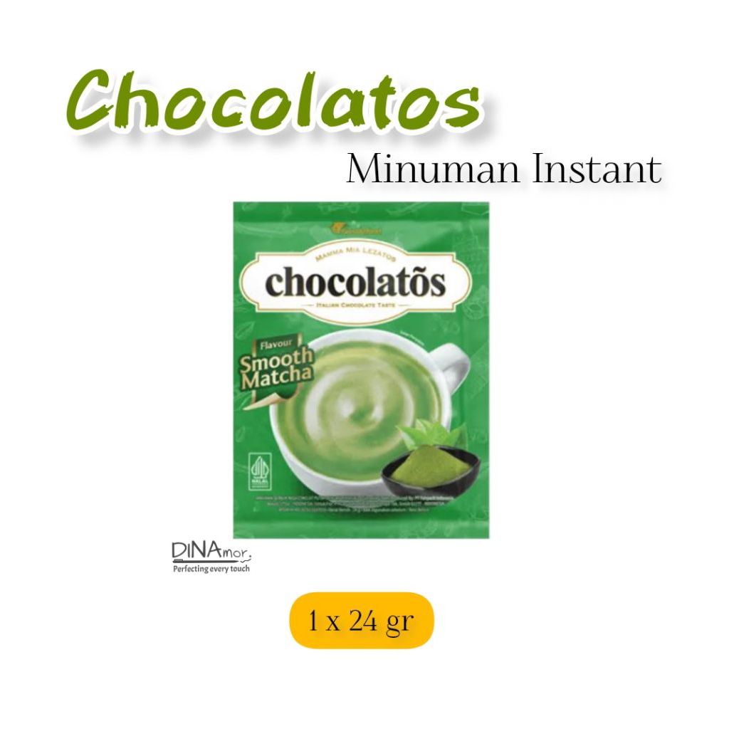 

Chocolatos Matcha Minuman Instant saset 1 x 24gr