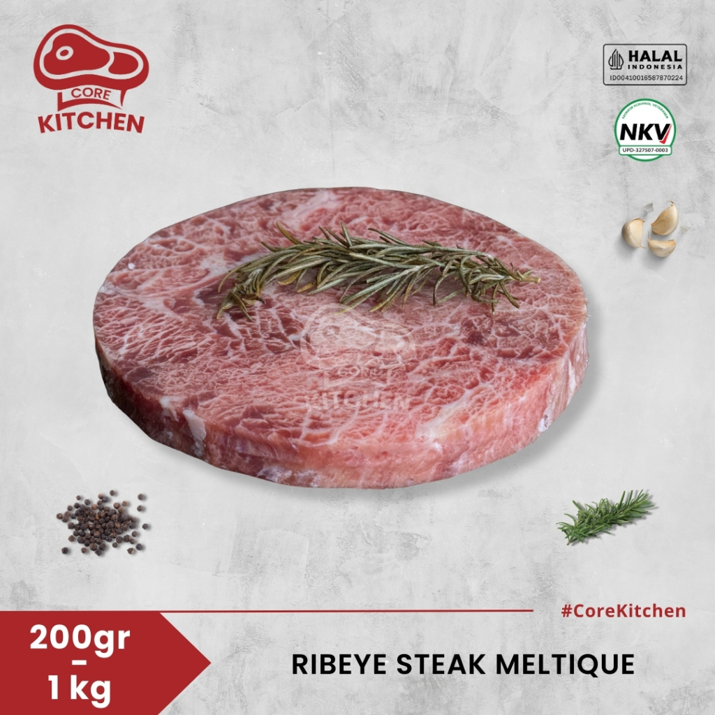 Core Kitchen Ribeye Steak Meltique | Beef Steak Rib Eye Meltique