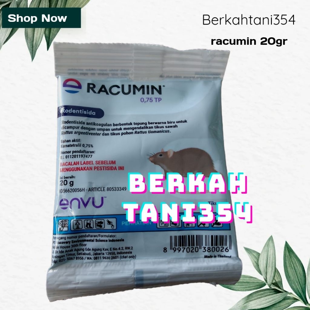 racumin 20gr rodentisidaa racumin obat tikus