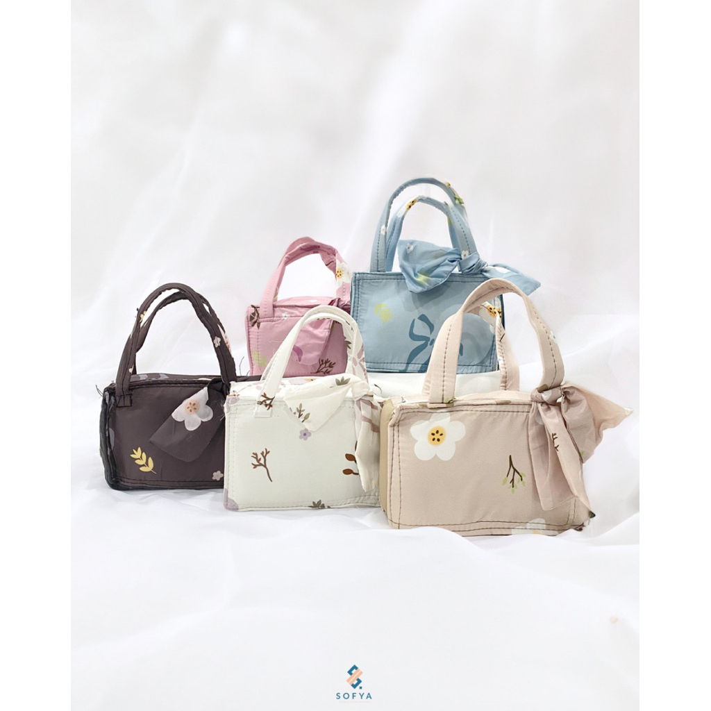 Mukena Travel Maryam Series Mukena Parasut Korea Premium Mini Pouch Aesthethic