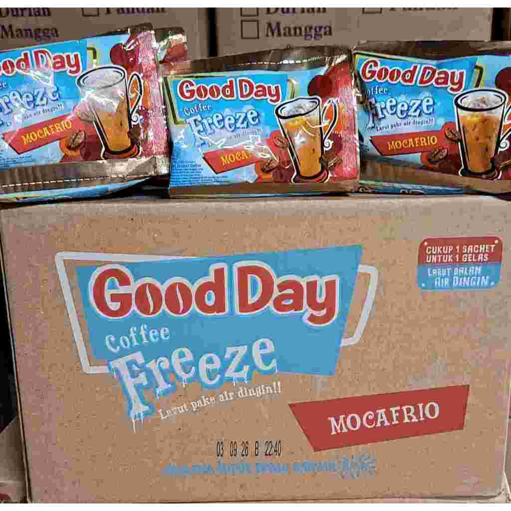 

Sehati Snack - Good Day Freeze Mocafrio Renceng 1pack(10pcs)